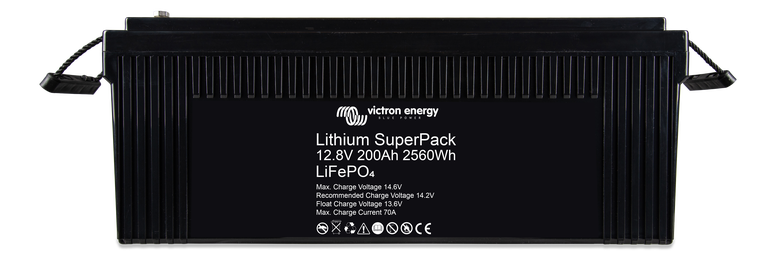 Victron Lithium Super Pack 12.8V / 200ah (M8) [BAT512120705]