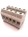 Dinkle DK35N DIN Rail Terminal Block 1/0-12AWG, 150A, 600V(5 pack)