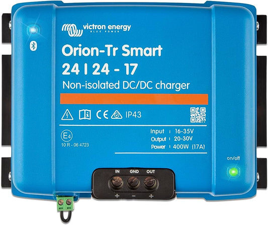 Victron Orion-Tr Smart 24/24-17A (400W) Isolated DC-DC charger [ORI242440120]