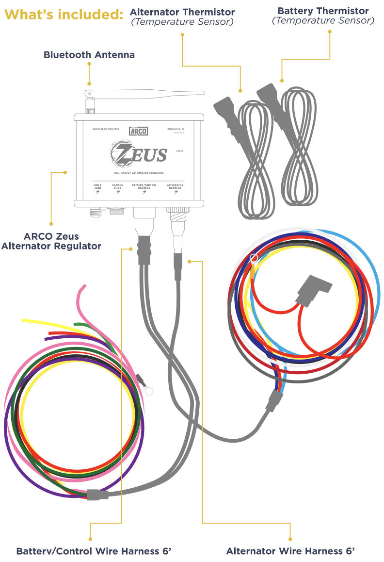 ARCO Zeus High Energy Alternator Regulator