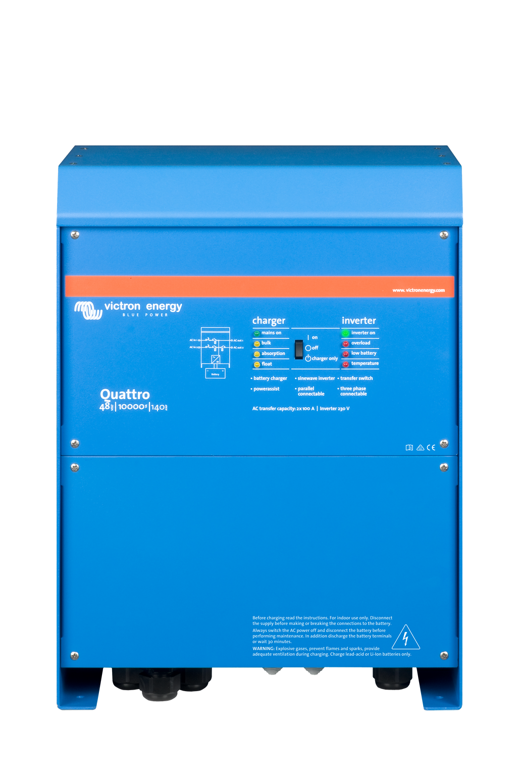 Victron Quattro 48/10000/140-100/100 230V VE.Bus [QUA481030010]
