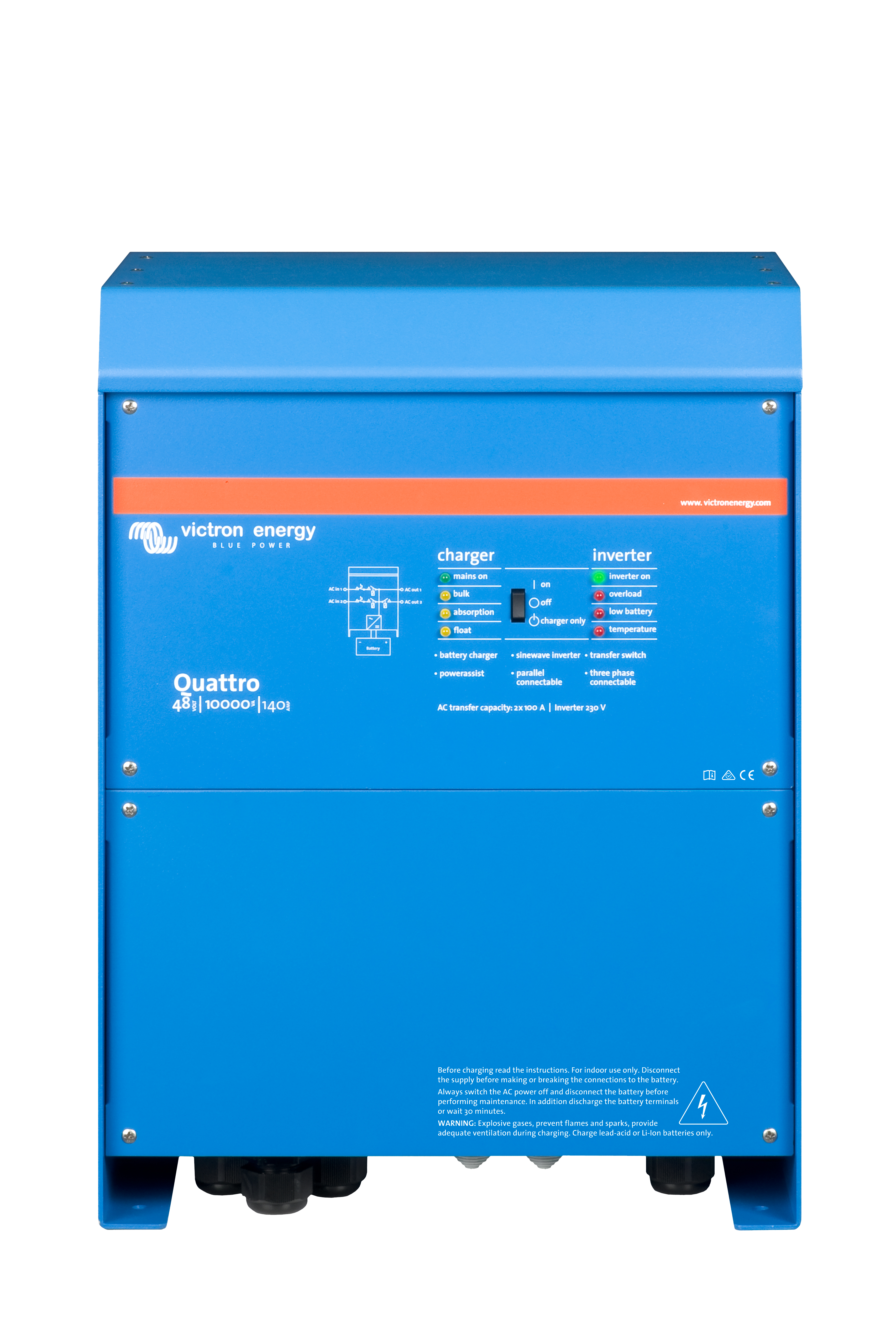 Victron Quattro 48/10000/140-100/100 230V VE.Bus [QUA481030010]