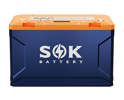 SOK Battery SK12V314PH | 12V314Ah Battery, Built-in heater & Bluetooth, Victron CAN Comms